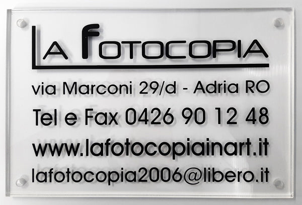 TARGA PLEXIGLASS