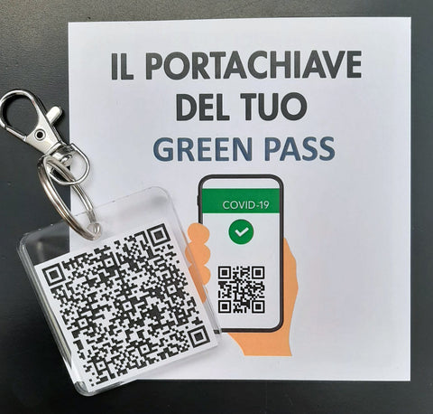 Portachiave del tuo GREEN PASS